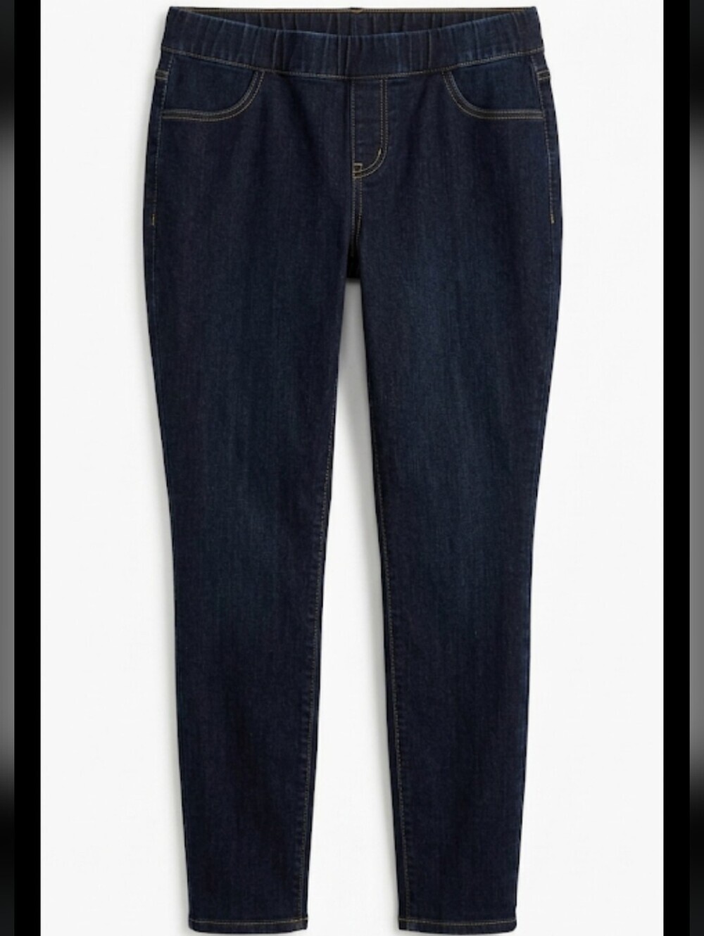 Old Navy Women's Dark Indigo Skinny Jeans Size 14 Regular Like New